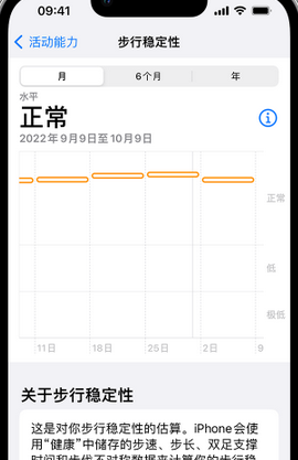 彬县iPhone手机维修如何在iPhone开启'步行稳定性通知'