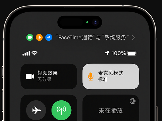 彬县苹果授权维修网点分享iPhone在通话时让你的声音更清晰 